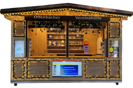 Vereinshütte Offenbacher Weihnachtsmarkt