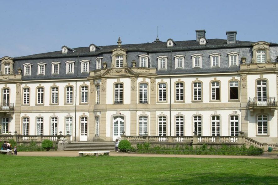 Blick auf das Büsingpalais in Offenbach.