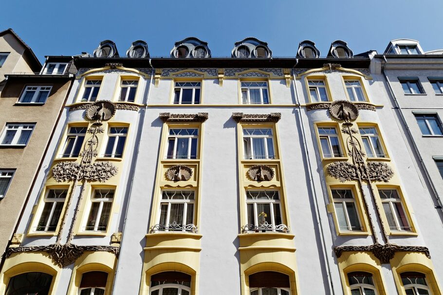 Ansicht Pfauenhaus in der Luisenstraße
