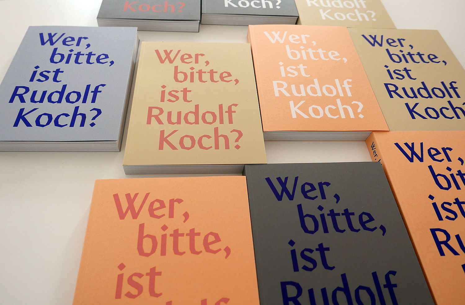 Cover der Publikation "Wer bitte, ist Rudolf Koch?"
