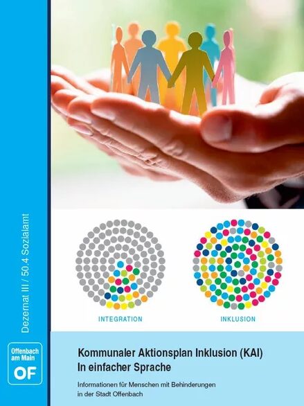 Titelseite des Kommunalen Aktionsplans Inklusion (KAI).