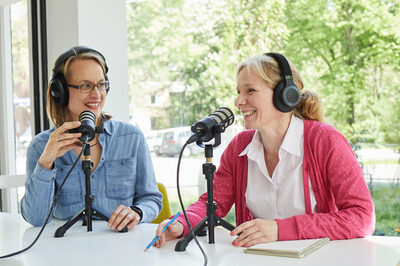 Stellvertretende Chefredakteurin MERIAN Kathrin Sander und Redakteurin Inka Schmeling