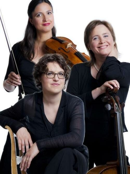 Das Trio mit Geige und Cello