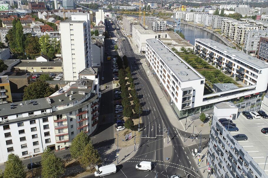 Luftbilder Hafen Offenbach