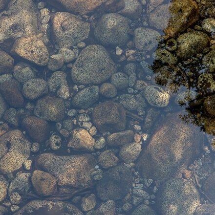 Steine im Wasser