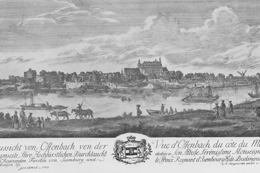 Ansicht Schloss 1783