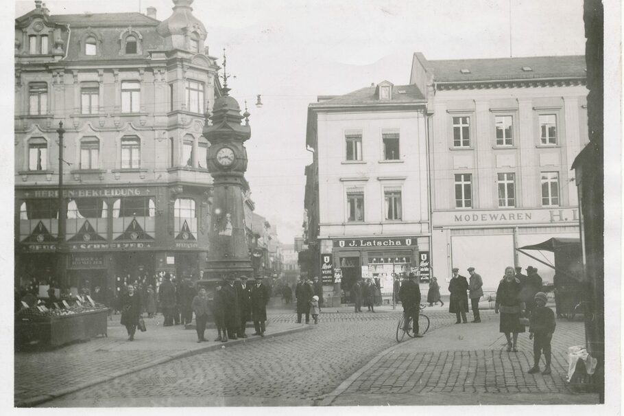 Das Offenbacher Uhrtürmchen: Einst Mittelpunkt der Stadt