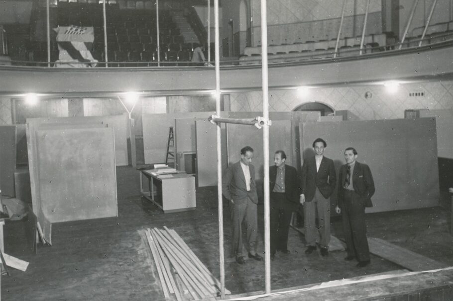Ausstellungsvorbereitungen 1949