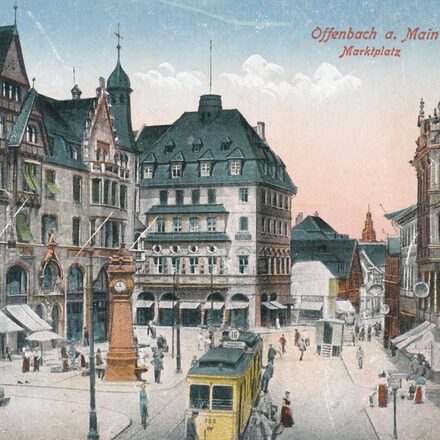 Marktplatz um 1937