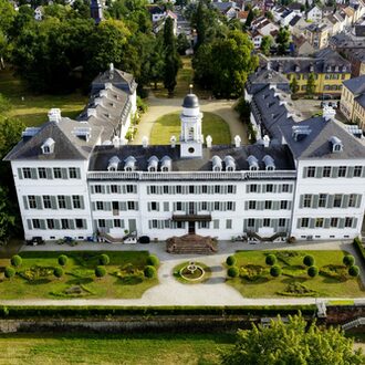 Luftbild Rumpenheimer Schloss