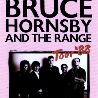 Plakat zum Konzert von Bruce Hornsby and the Range im Jahr 1988
