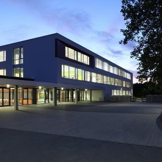 Ludwig-Dern-Schule im Dunkeln