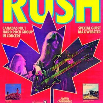Plakat zum Konzert von Rush im Mai 1979
