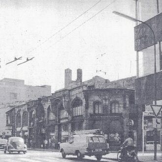 Der Marktplatz in den 1960-er Jahren