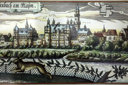 Historisches Motiv der Stadt Offenbach am Main