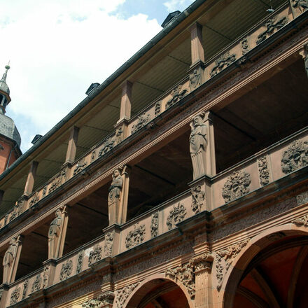 Gewölbegang des Isenburger Schlosses