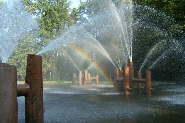 Wasserspiel im Eisnert-Park