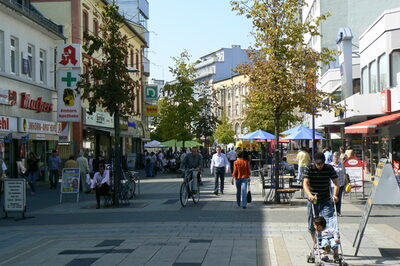 Fußgängerzone Frankfurter Straße