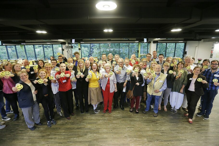 Gruppenfoto auf der Klimaschutzkonferenz 2014