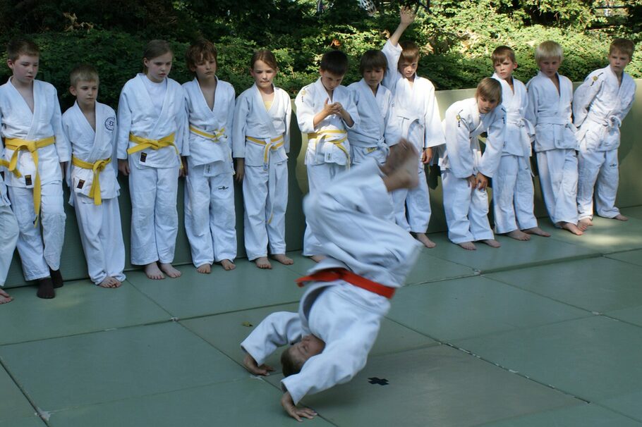 Judoka-Vorführung