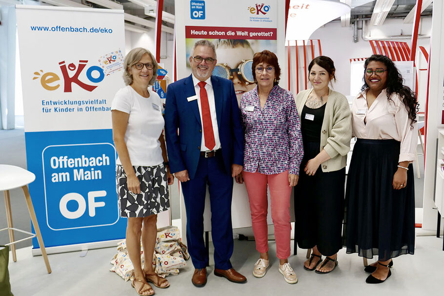 Der EKO bei der JobAktiv Messe in Offenbach 2022