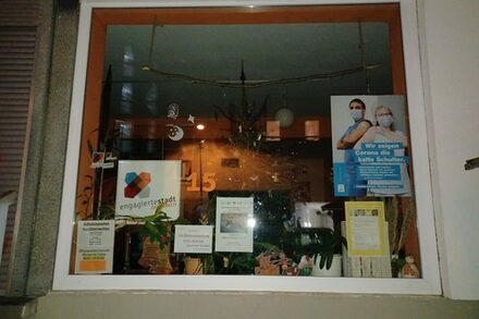 Adventsfenster Diakonie / Teestube