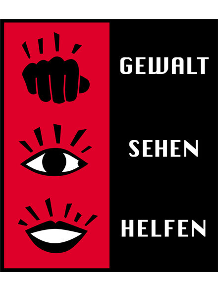 Logo der Kampagne Gewalt-Sehen-Helfen