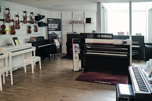 Musikhaus Andre Verkaufsraum