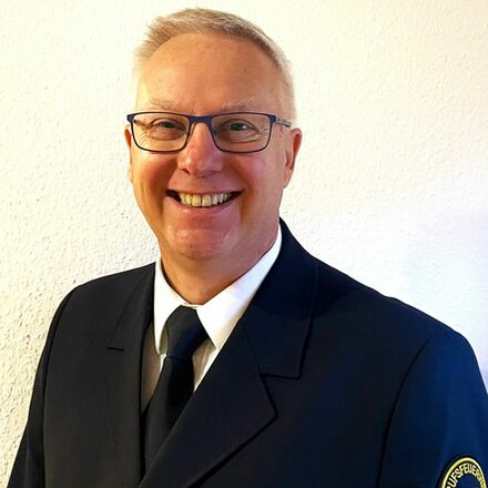 Porträtfoto von Dr. Michael Eiblmaier, dem neuen Leiter der Feuerwehr Offenbach.