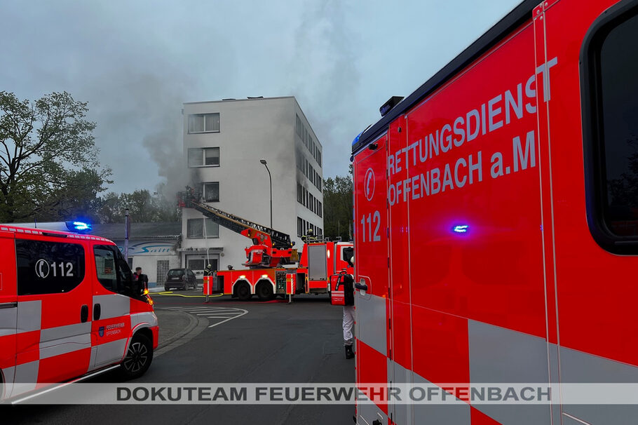 Wohnungsbrand Schumannstraße