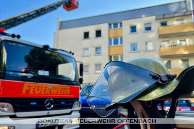 Zimmerbrand in der Heinrich-Heine-Straße