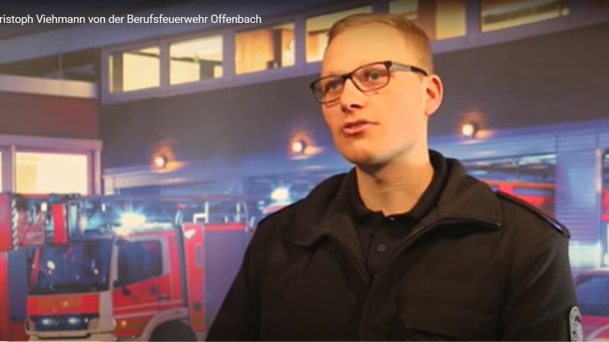 Feuer & Flamme - Christoph Viehmann von der Berufsfeuerwehr Offenbach