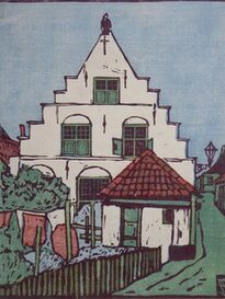 Bild Gasthaus in Zandvoortv, 1912, von Ralph Sanin