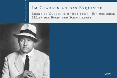 Cover der Publikation zu Siegfried Guggenheim