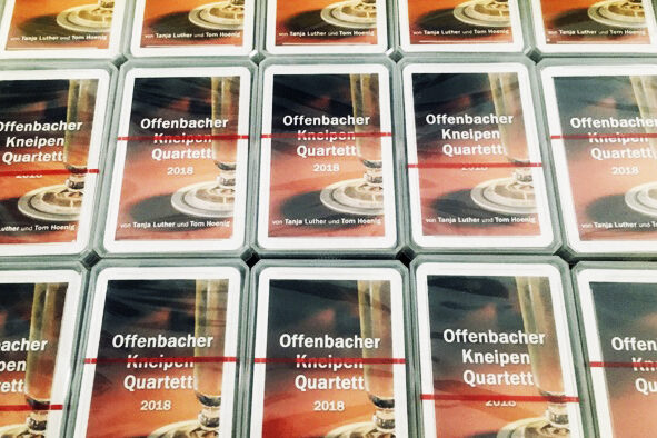 Mehrere Exemplare des Offenbacher Kneipenquartett