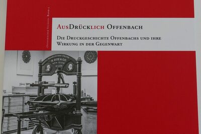 Einband der Publikation "AusDrücklich Offenbach"