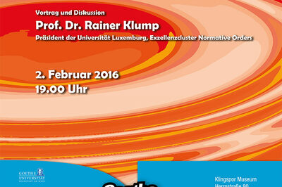 Europas Zukunft: Goethe Lecture am 2.2.2016
