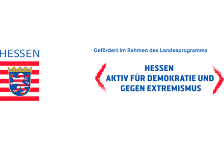 Logo Demokratie leben! Land Hessen