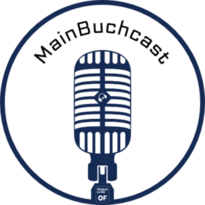 Mikrofon mit Schriftzug MainBuchcast
