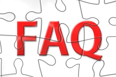 Symbolbild für häufig gestellte Fragen FAQ