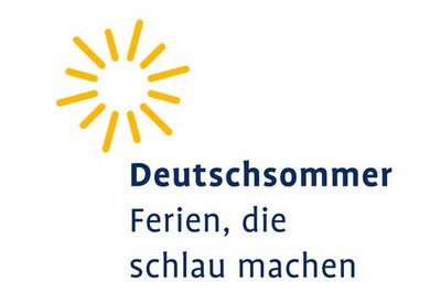 Logo Deutschsommer Ferien, die schlau machen
