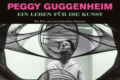 Filmplakat zum Film "Peggy Guggenheim"