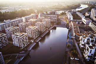 Luftbild Hafen Offenbach