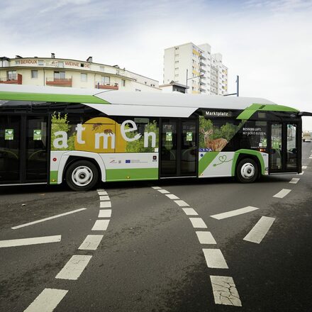 E-Bus im Stadtverkehr