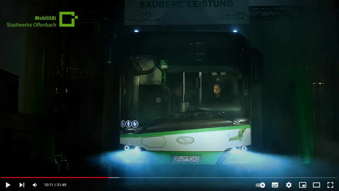 Videopräsentation der ersten Offenbacher E-Busse