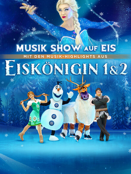 Plakat der Musik-Show "Die Eiskönigin"