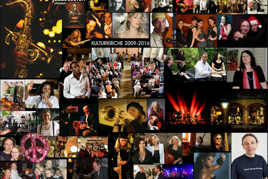 Collage Jazzsession Offenbach