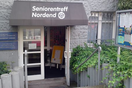 Eingang Seniorentreff Nordend