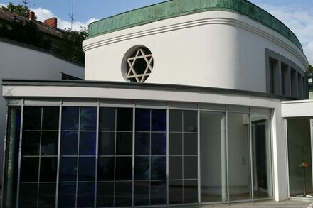 Außenansicht der Synagoge